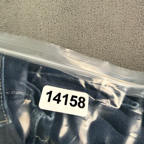 Mugsy Kinzies Jeans Mens 42x30 Blue Medium Wash Stretch Denim Straight FLX4NKZ - Picture 10 of 10